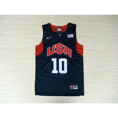 Nike 10 Kobe Bryant 2012 Team USA Olympics Jersey Blue