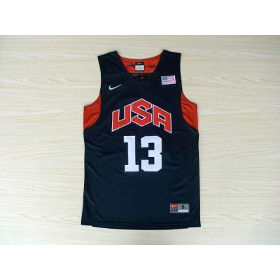 Nike 13 Paul 2012 Team USA Olympics Jersey Blue