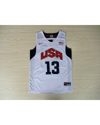 Nike 13 Paul 2012 Team USA Olympics Jersey White