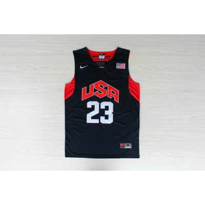 Nike 23 Irving 2012 Team USA Olympics Jersey Blue