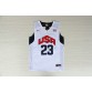 Nike 23 Irving 2012 Team USA Olympics Jersey White