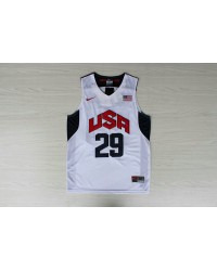 Nike 29 George 2012 Team USA Olympics Jersey White