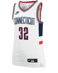 Nike 32 Hamilton UConn Huskies 2021-22 Alternate Jersey White