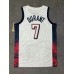 Nike Kevin Durant 7 White Mens USA Basketball 2024 Swingman Player Jersey