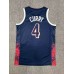 Nike Stephen Curry 4 Navy Mens USA Basketball 2024 Swingman Player Jersey