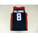 Nike Team 2012 USA Olympic Deron Williams 8 Basketball Team Jersey Blue