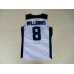 Nike Team 2012 USA Olympic Deron Williams 8 Basketball Team Jersey White