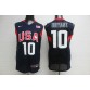 Nike Team USA 2008 Olympics Kobe Bryant 10 Basketball Jersey Blue