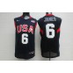 Nike Team USA 2008 Olympics LeBron James 6 Basketball Jersey Blue