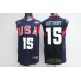 Nike Team USA Carmelo Anthony 15 2008 Olympic Basketball Jersey Blue