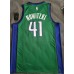 Nowitzki 41 Dallas Mavericks Earned jersey green player version