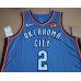 Oklahoma City Thunder Shai Gilgeous-Alexander 2 OKC Jersey Blue