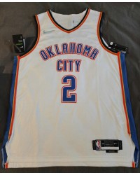 Oklahoma City Thunder Shai Gilgeous-Alexander 2 OKC Jersey White