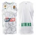 Panathinaikos 2022-23 Away Basketball Jersey White