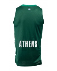 Panathinaikos 2022-23 Home Basketball Jersey Green