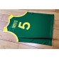 Patty Mills 5 Australian Basketball Jersey Printed Green