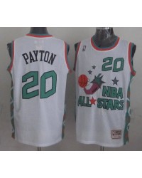 Payton 1996 all star game jersey white