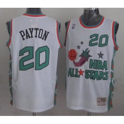 Payton 1996 all star game jersey white