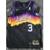 Phoenix Suns 3 Paul 20-21 City Edition Jersey Black player version