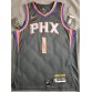 Phoenix Suns Booker 1 2019 Statement Edition Jersey Black player version