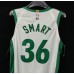 Smart 36 Boston Celtics Jersey City White 2020-21 player version