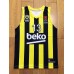 Tarik Biberovic 13 Fenerbahce Basketball Jersey Yellow