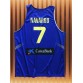 Throwback Carlos Navarro 7 Spain Espana Basketball Jersey