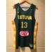 Throwback Sarunas Jasikevicius 13 Team Lietuva Basketball Jersey