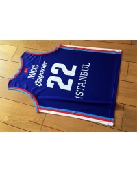 Vasilije Micic Nr. 22 Anadolu Efes Istanbul Euroleague Home Jersey Blue