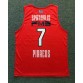 Vassilis Spanoulis 7 Olympiacos Piraeus Retro Basketball Jersey