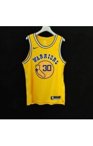 Warriors jersey yellow 30 Curry player version