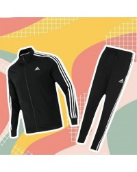 2025 adidas black and gold tracksuit