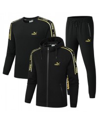 2025 puma tracksuit men 3 piece