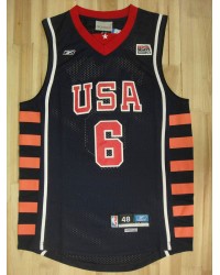 tracy mcgrady usa dream basketball team 6 jersey 2004 blue